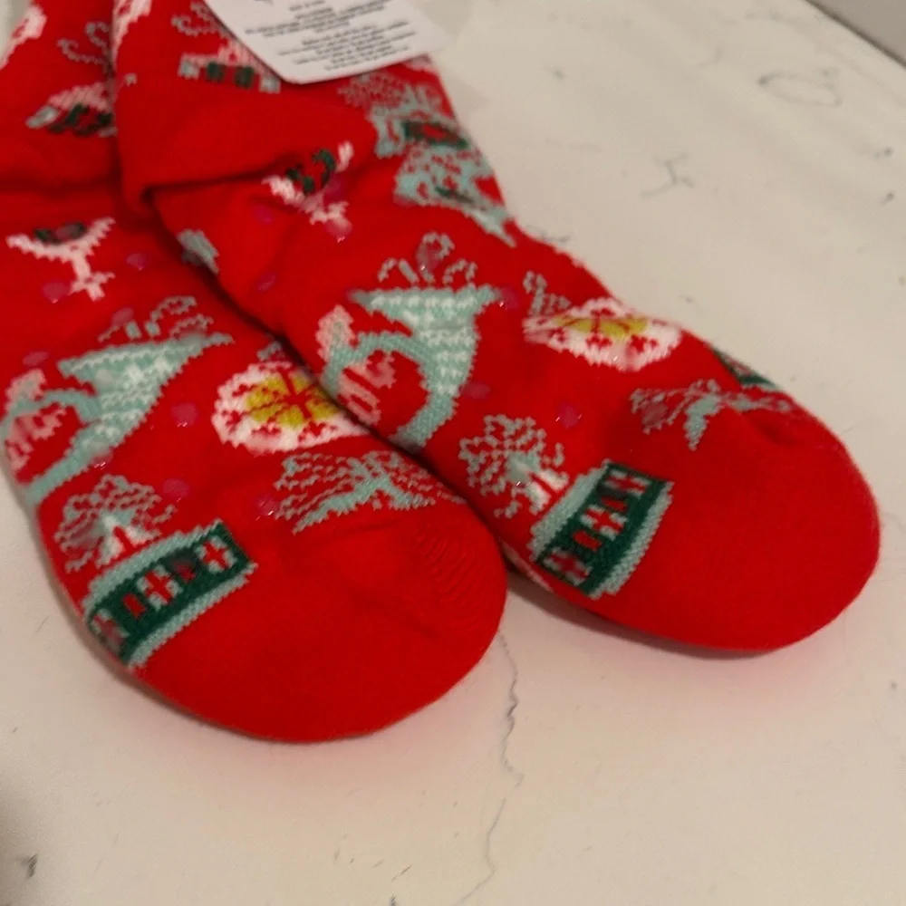 Hallmark Red and Green Holiday Socks